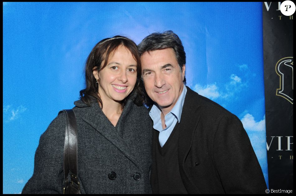 François Cluzet et Valérie Bonneton en soirée au VIP Room pour les Hotels Six Senses à Paris
