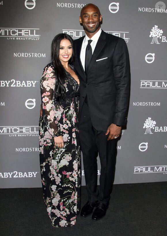 Kobe Bryant et sa femme Vanessa.