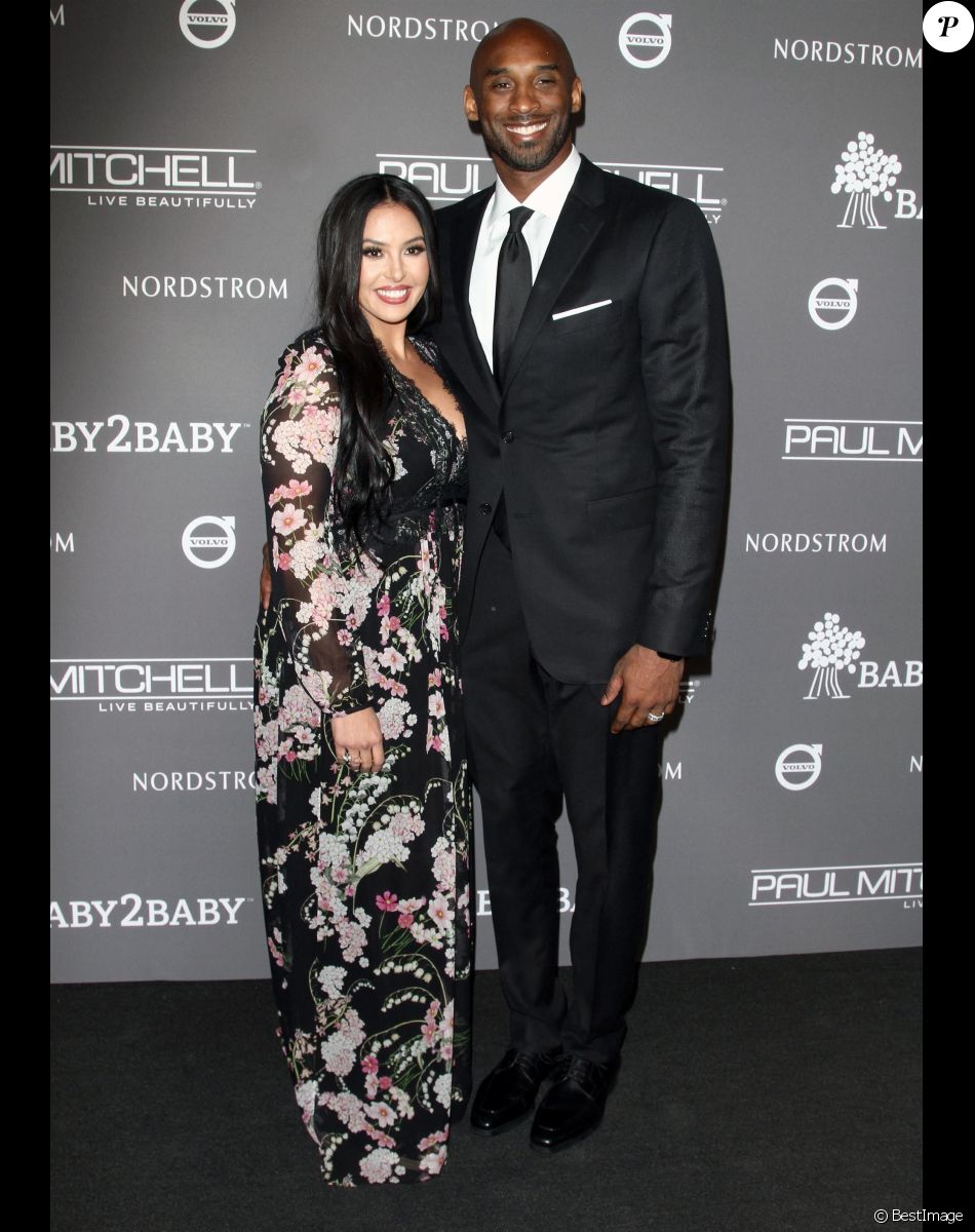Kobe Bryant et sa femme Vanessa.