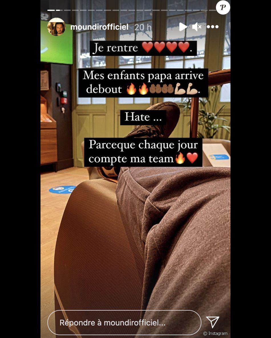 Moundir rentre chez lui après près de deux mois d'hôpital.