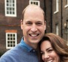 Portrait du prince William et Kate Middleton pour leurs 10 ans de mariage, le 29 avril 2021.