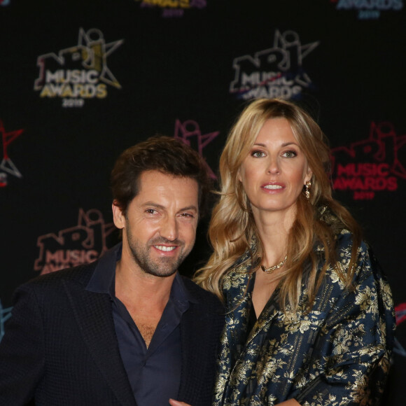 Frédéric Diefenthal et sa compagne Stéphanie - 21ème édition des NRJ Music Awards au Palais des festivals à Cannes le 9 novembre 2019. © Dominique Jacovides/Bestimage
