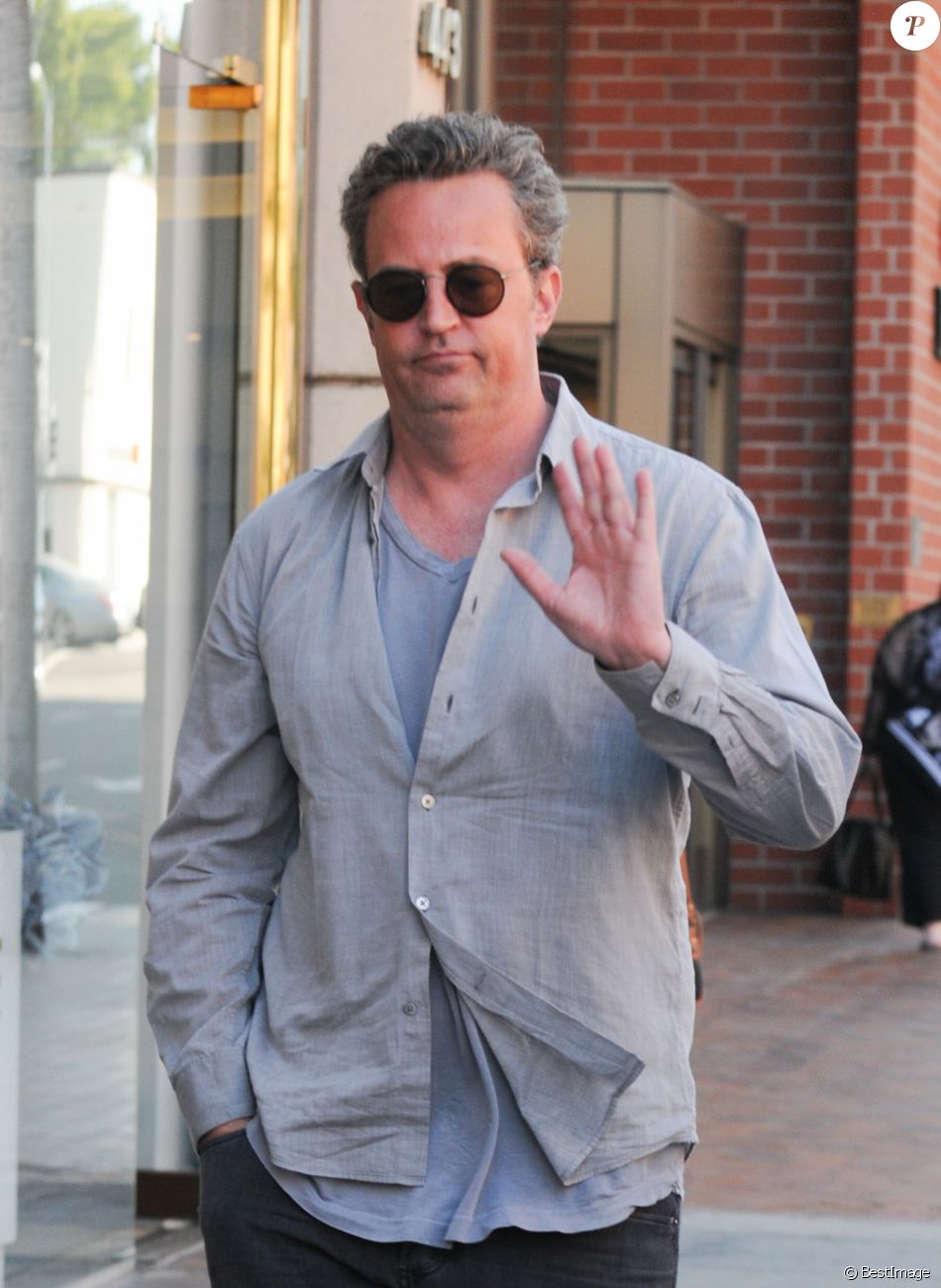 Matthew Perry se rend chez le docteur à Beverly Hills, le 1er septembre 2016