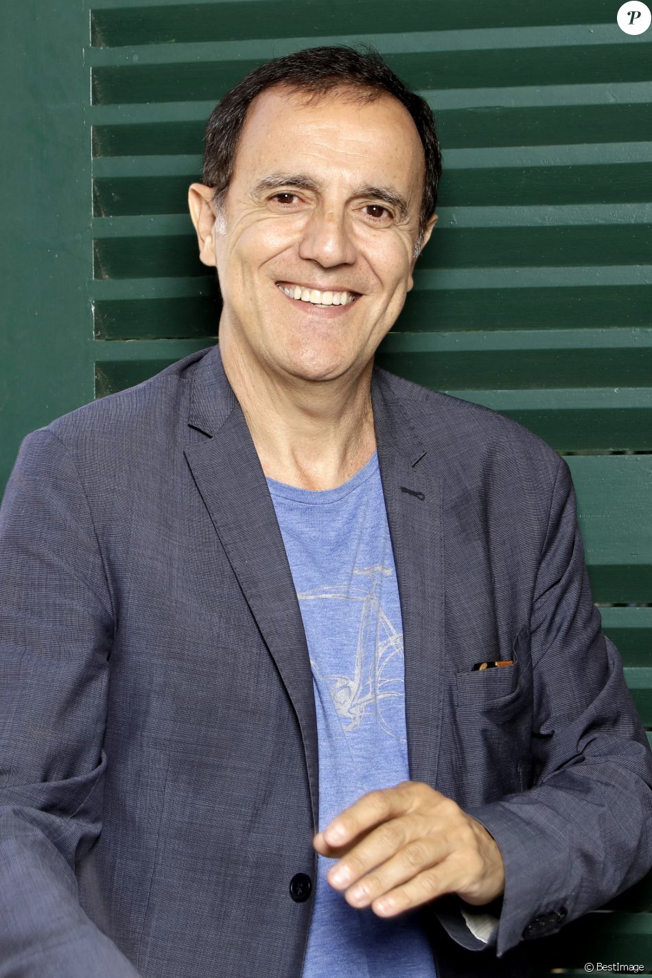 Portrait de Thierry Beccaro. Le 26 août 2018