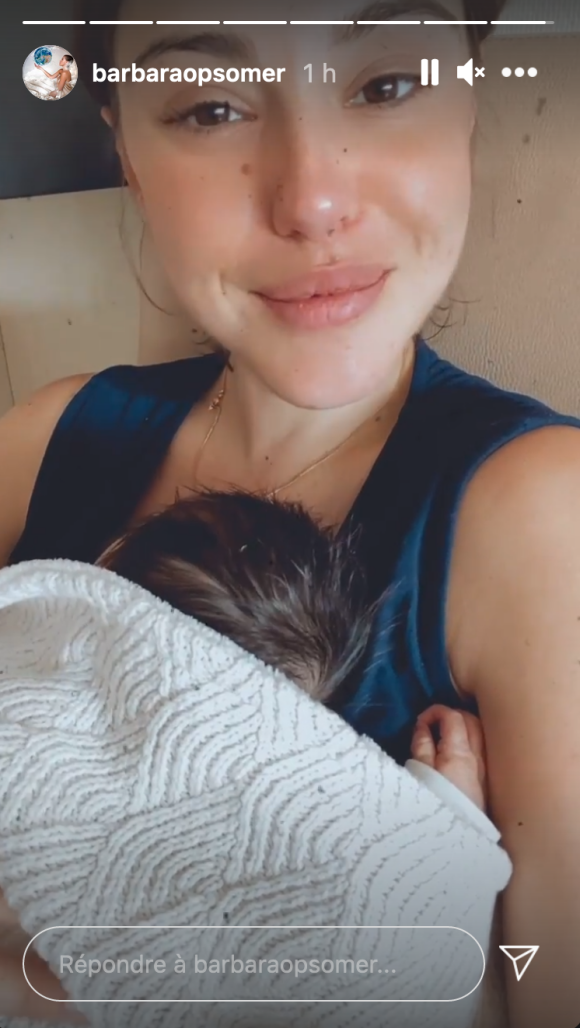 Barbara Opsomer a donné naissance à son premier enfant, un petit garçon - Instagram