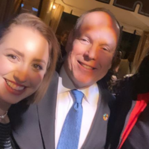 Jazmin Grace Grimaldi, son père le prince Albert de Monaco et l'acteur Vince Vaughn - 60ème anniversaire du Festival de Télévision de Monte-Carlo à West Hollywood le 5 février 2020.