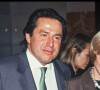 Archives - Marc Francelet et son amie Françoise Sagan lors d'une soirée à Paris. 1993.
