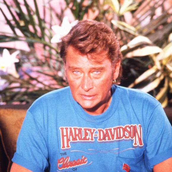 Archives - Johnny Hallyday en 1989.