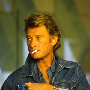 Archives - Johnny Hallyday en 1987.