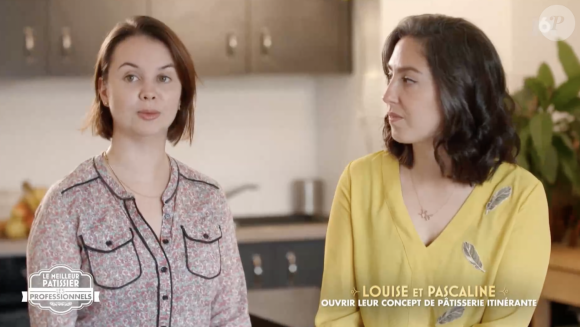 Les candidates Louise et Pascaline dans "Le Meilleur Pâtissier, les professionnels" - M6