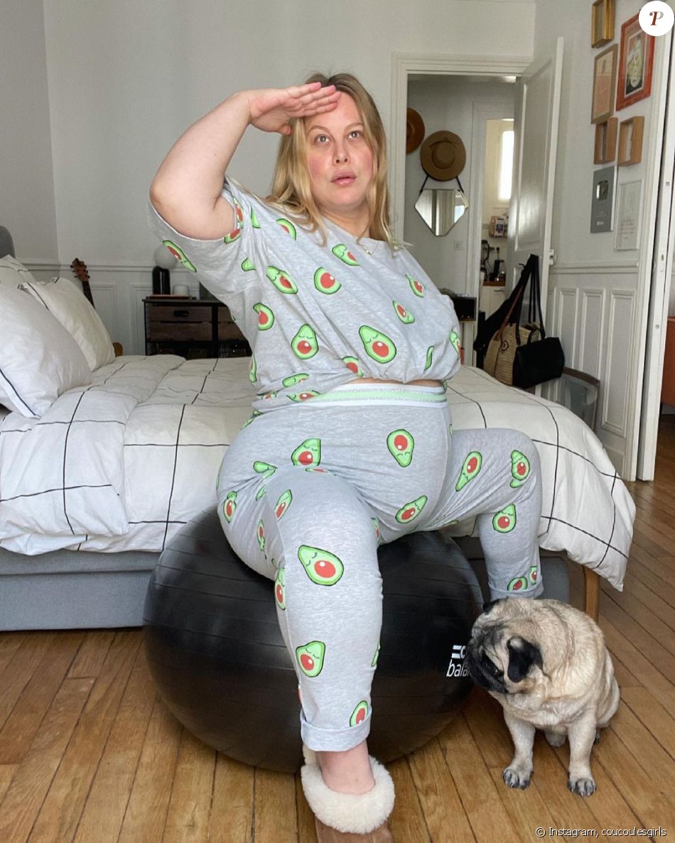 Le mannequin Juliette Katz (Coucou les Girls) sur Instagram.