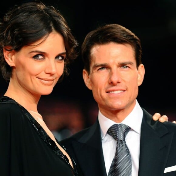 Tom Cruise et son ex-femme Katie Holmes lors de la première de Walkyrie à Berlin, le 20 janvier 2009.