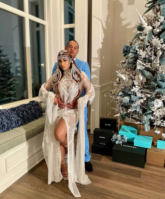Nicki Minaj et son mari Kenneth Petty en décembre 2020.