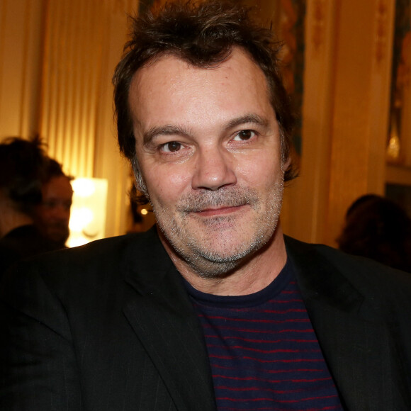 Axel Bauer - Audrey Azoulay a fait Commandeur de l'ordre des Arts et des Lettres, Louis Chedid dans le salon du Ministère à Paris © Dominique Jacovides/Bestimage