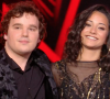 Marghe et Jim Bauer, les deux finalistes de "The Voice" (TF1). Marghe s'est finalement imposée contre Jim Bauer, récoltant 68% des votes.