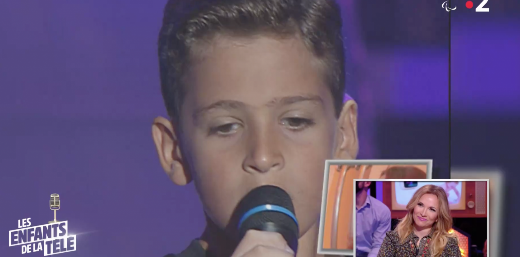 Hélène Ségara émue par une archive rare de son fils Raphaël : 