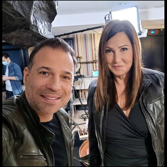 Mario Barravecchia et Evelyne Thomas sur Instagram. Le 3 mars 2021.