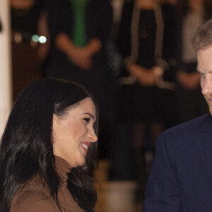 Meghan Markle, duchesse de Sussex, et le prince Harry, duc de Sussex, ont honoré leur premier engagement de l'année, en se rendant à la Canada House à Londres. Le 7 janvier 2020