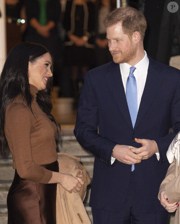 Meghan Markle, duchesse de Sussex, et le prince Harry, duc de Sussex, ont honoré leur premier engagement de l'année, en se rendant à la Canada House à Londres. Le 7 janvier 2020