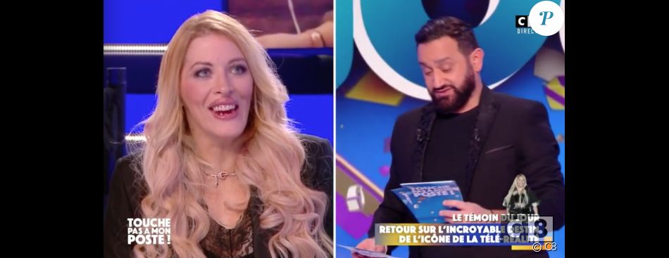 Loana dans "Touche pas à mon poste", évoque son corps tuméfié.