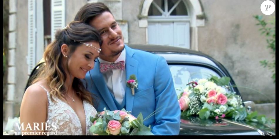 Emeline et Frédéric dans "Mariés au premier regard 2021", le 19 avril, sur M6