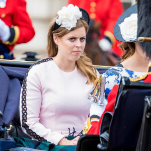 La princesse Beatrice d'York - La parade Trooping the Colour, célébrant le 93e anniversaire de la reine Elisabeth II, au palais de Buckingham, Londres