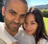 Tony Parker officialise son histoire d'amour avec la joueuse de tennis Alizé Lim sur Instagram. Mars 2021.