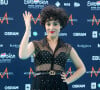 Barbara Pravi représente la France au concours Eurovision 2021 à Rotterdam . Photocall le 16 mai 2021. 