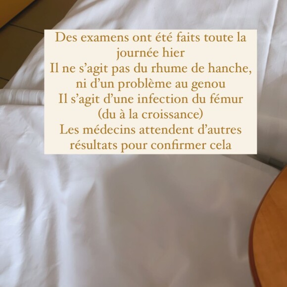 Emilie Fiorelli annonce que sa fille a été hospitalisée sur Instagram.