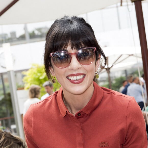 Nolwenn Leroy dans les tribunes lors des internationaux de tennis de Roland Garros à Paris, France, le 4 juin 2019. © Jean-Baptiste Autissier/Panoramic/Bestimage 