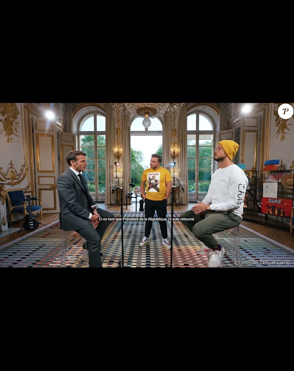 McFly et Carlito : Concours d'anecdotes avec Emmanuel Macron, la vidéo ...