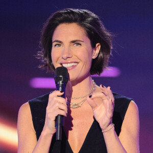 Exclusif - Alessandra Sublet - Enregistrement de l'émission "Duos Mystères" à la Seine Musicale à Paris, qui sera diffusée le 26 février sur TF1.