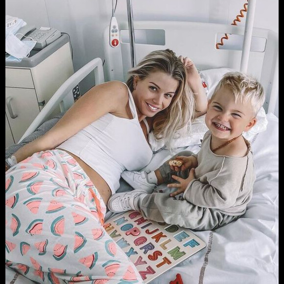 Jessica Thivenin à l'hôpital avec son fils Maylone