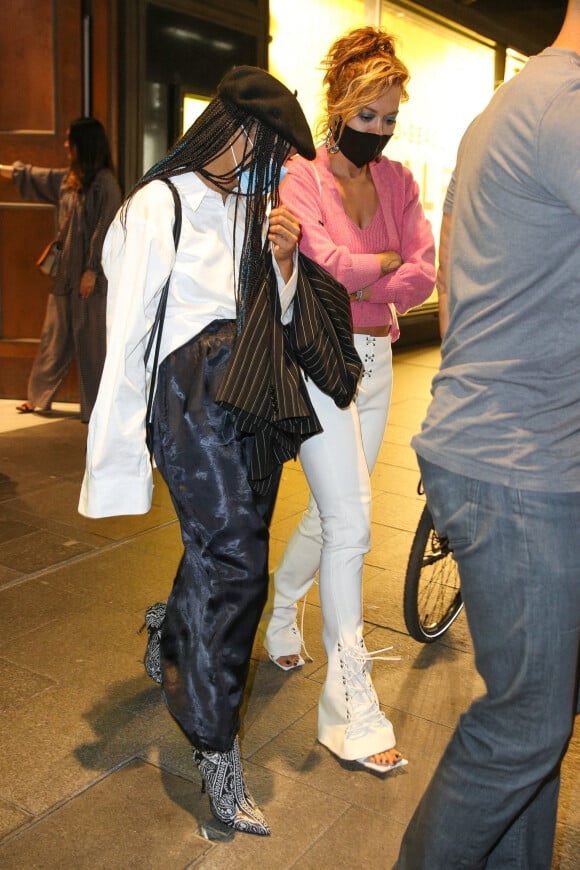 Exclusif - Rita Ora et Tessa Thompson à Sydney, le 31 mars 2021.