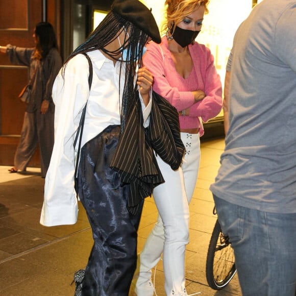 Exclusif - Rita Ora et Tessa Thompson à Sydney, le 31 mars 2021.