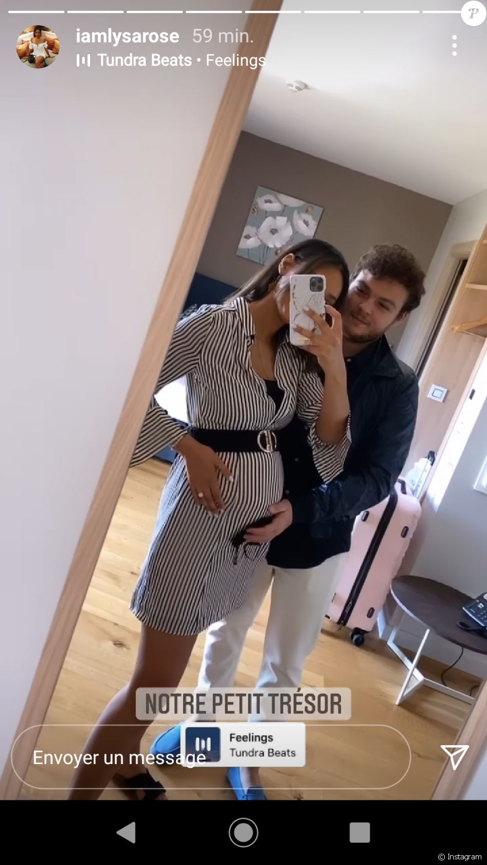 Lysa Rose de "L'Ile de la tentation" enceinte de son premier enfant