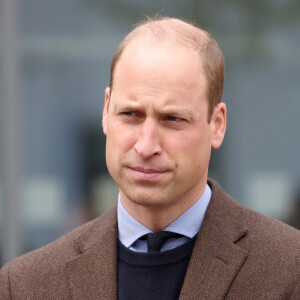 Le prince William, duc de Cambridge, assiste à l'ouverture officielle du nouvel hôpital Balfour des Orcades. Kirkwall, le 25 mai 2021.