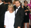 Leonardo DiCaprio et sa mère Irmelin Indenbirken - 71e cérémonie des Golden Globe Awards à Beverly Hills, le 12 janvier 2014. 