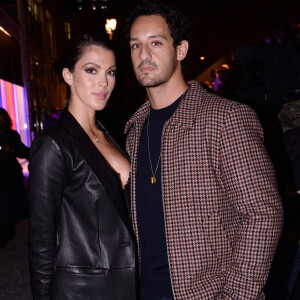 Iris Mittenaere et Diego El Glaoui - Frontrow lors du défilé Etam Live Show à Paris le 29 septembre 2020. © Pool Agence Bestimage