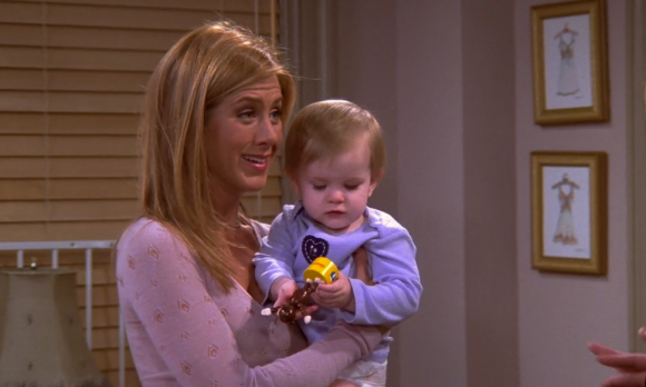 Les jumelles Noelle et Cali Sheldon avaient interprété le rôle d'Emma dans la série Friends lors des deux dernières saisons.