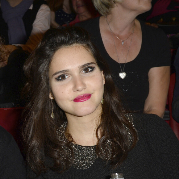 Thomas Hollande et Joyce Jonathan - Concert de Céline Dion au POPB de Paris, le 29 novembre 2013.