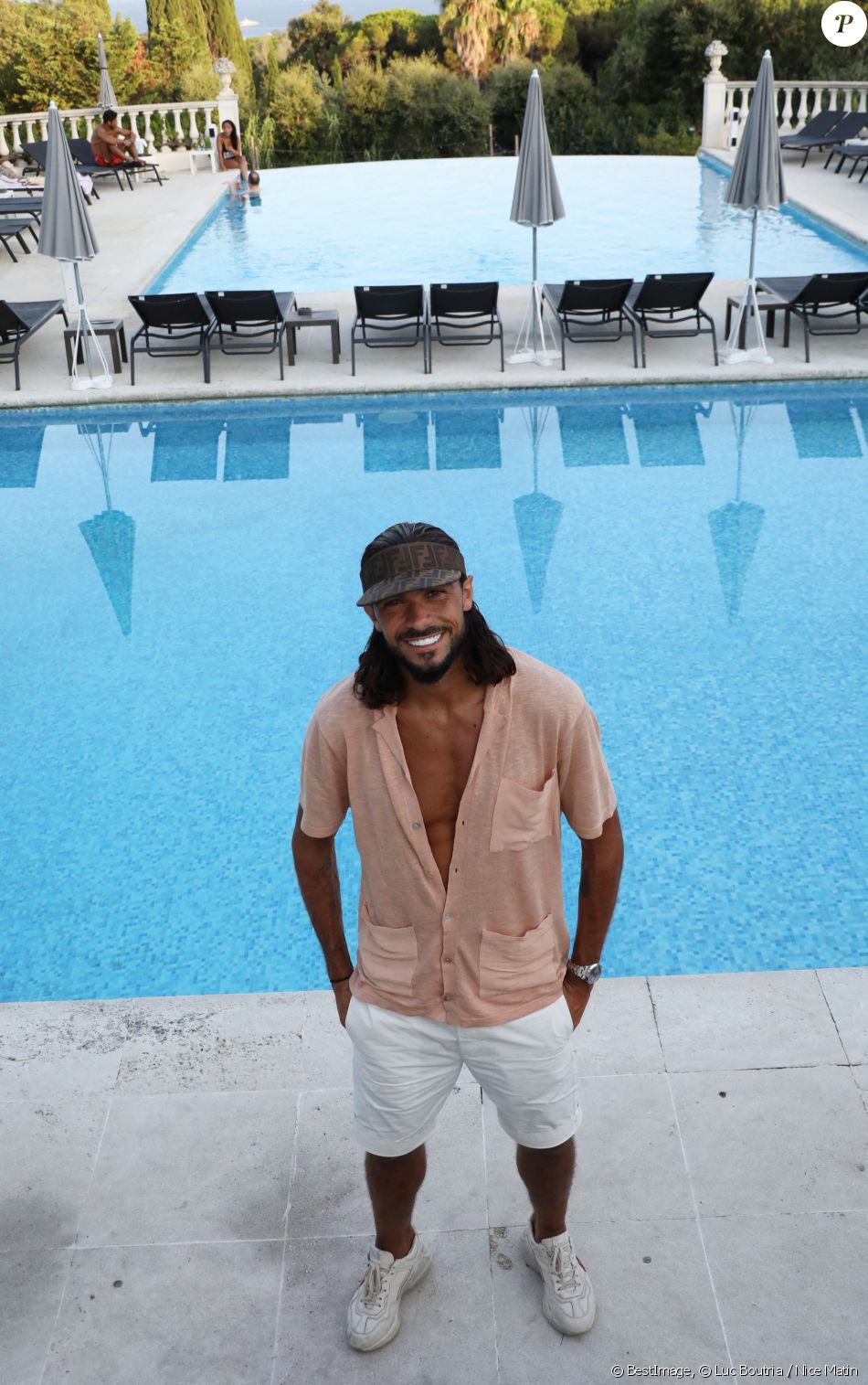 Rendez-vous avec Julien Guirado, ancien candidat de Secret Story 7 (2013), à Saint-Tropez. Le 29 juillet 2020 © Luc Boutria / Nice Matin / Bestimage