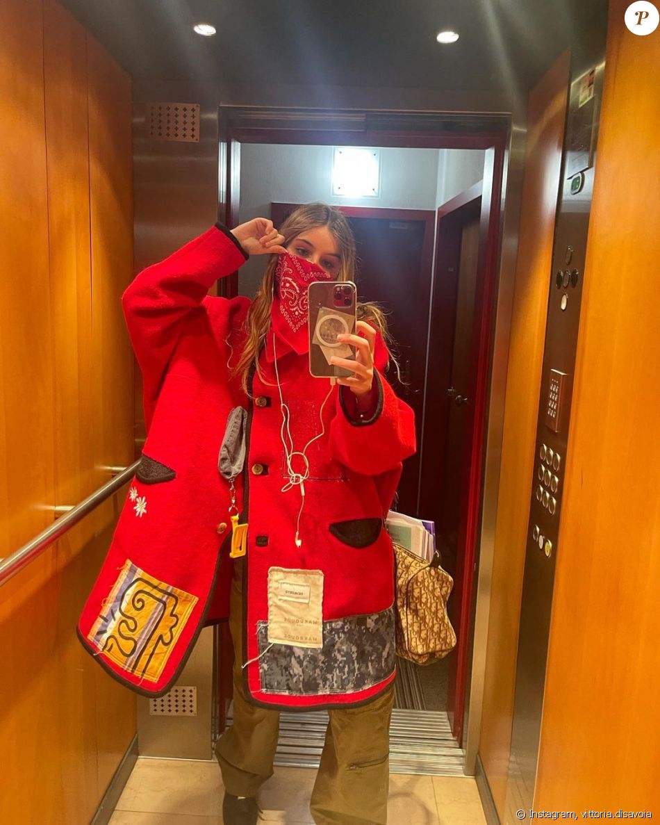 La princesse Vittoria de Savoie sur Instagram, mai 2021.