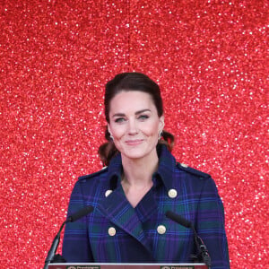 Kate Catherine Middleton, duchesse de Cambridge, a assisté à une projection du film "Cruella" dans un drive-in à Edimbourg, à l'occasion de la tournée en Ecosse. Le 26 mai 2021