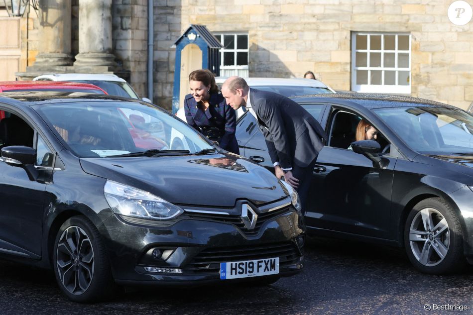 Le prince William, duc de Cambridge et Kate Catherine Middleton, duchesse de Cambridge, ont assisté à une projection du film "Cruella" dans un drive-in à Edimbourg, à l'occasion de leur tournée en Ecosse. Le 26 mai 2021