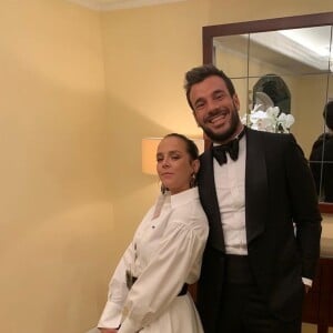 Pauline Ducruet et son petit ami Maxime Giaccardi sur Instagram, 2021.