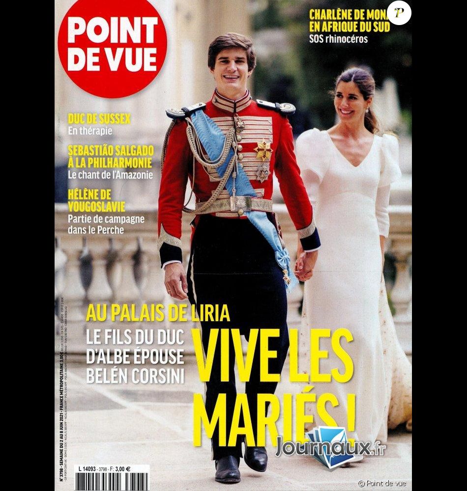 Pauline Ducruet dans le magazine "Point de vue" du 2 juin 2021.