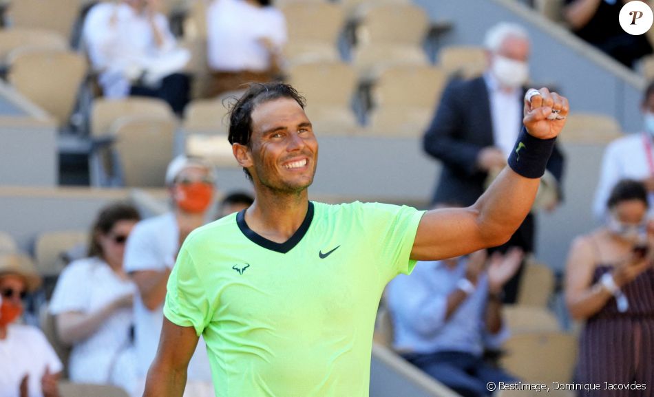 Roland Garros - Rafael Nadal lors des internationaux de France de Roland Garros à Paris. © Dominique Jacovides / Bestimage