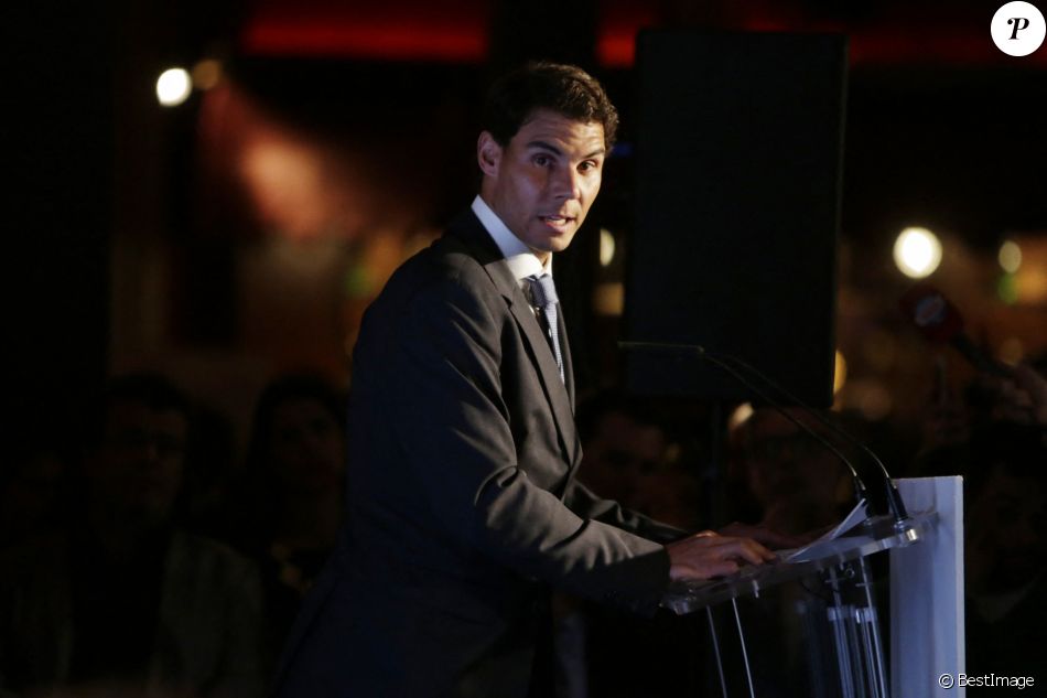 Rafael Nadal - Soirée des Leones El Espanol awards à Madrid, Espagne, le 19 octobre 2017.