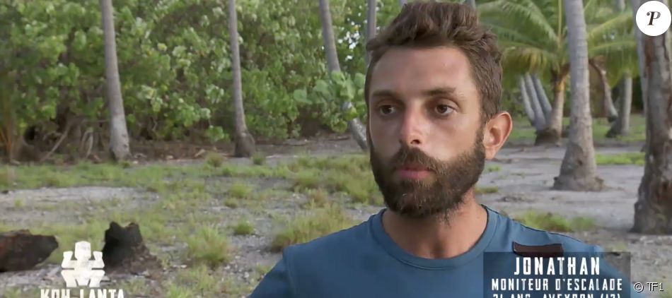 Jonathan lors de la finale de "Koh-Lanta, Les Armes secrètes", sur TF1.